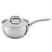 BergHOFF Belly Shape 4pc 18/10 Stainless Steel Skillet & Saucepan Cookware Set with SS Lids - Cookware Sets