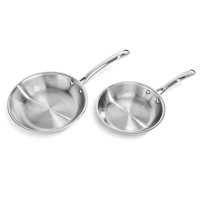 BergHOFF Professional 2pc Tri-Ply 18/10 Stainless Steel Cookware Set, 8" & 10" Fry Pan - Cookware Sets