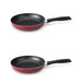 BergHOFF Geminis 2pc Aluminum Fry Pan Set 9.5", Red - Cookware Sets