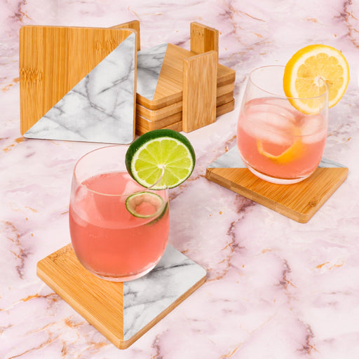 BergHOFF Bamboo 14pc Coasters Set, Square - Coasters