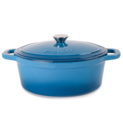 BergHOFF Neo 4pc Cast Iron Cookware Set, 5qt. & 7qt., Blue - Cookware Sets