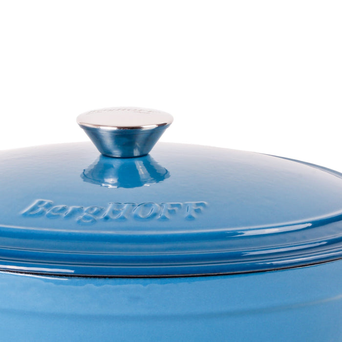 BergHOFF Neo 4pc Cast Iron Cookware Set, 5qt. & 7qt., Blue - Cookware Sets