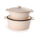 BergHOFF Neo 4pc Cast Iron Cookware Set, 5qt. & 8qt., Meringue - Cookware Sets