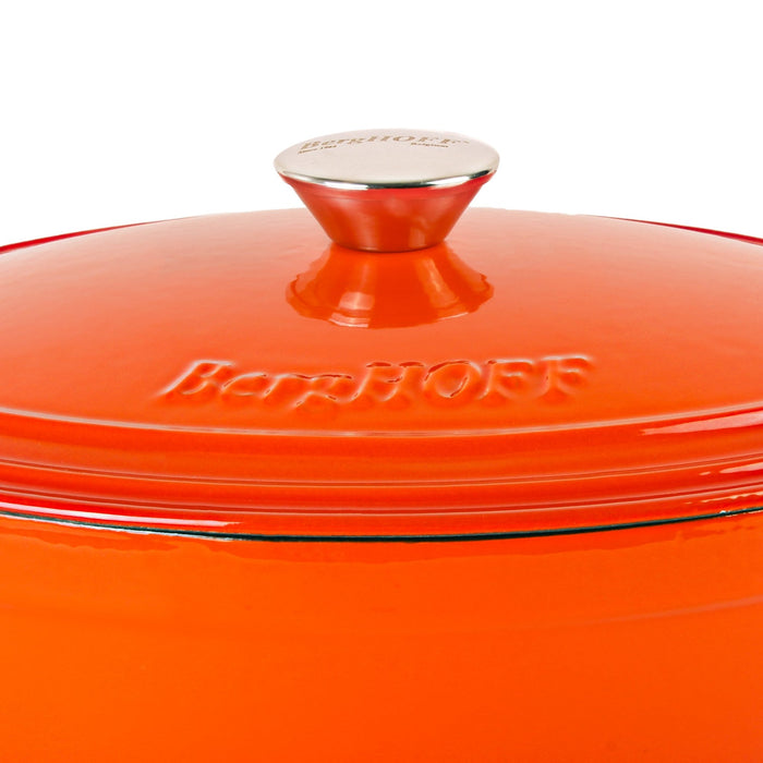 BergHOFF Neo 4pc Cast Iron Cookware Set, 5qt. & 8qt., Orange - Cookware Sets