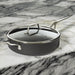 BergHOFF Essentials Nonstick Hard Anodized 11" Deep Skillet 4.3qt. With Glass Lid, Black - Skillets & Frying Pans