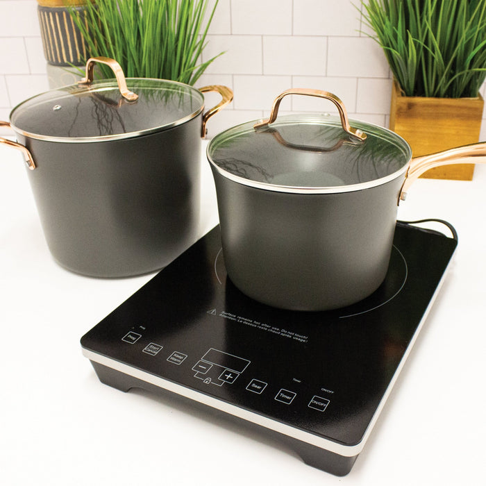 BergHOFF Leo Induction Set with 10" Fry Pan - Cooktops