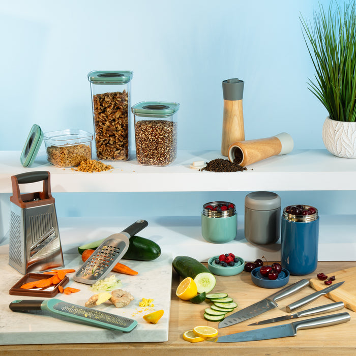 Image 3 of BergHOFF Balance 2Pc Rubberwood Covered Grinder 8.25"