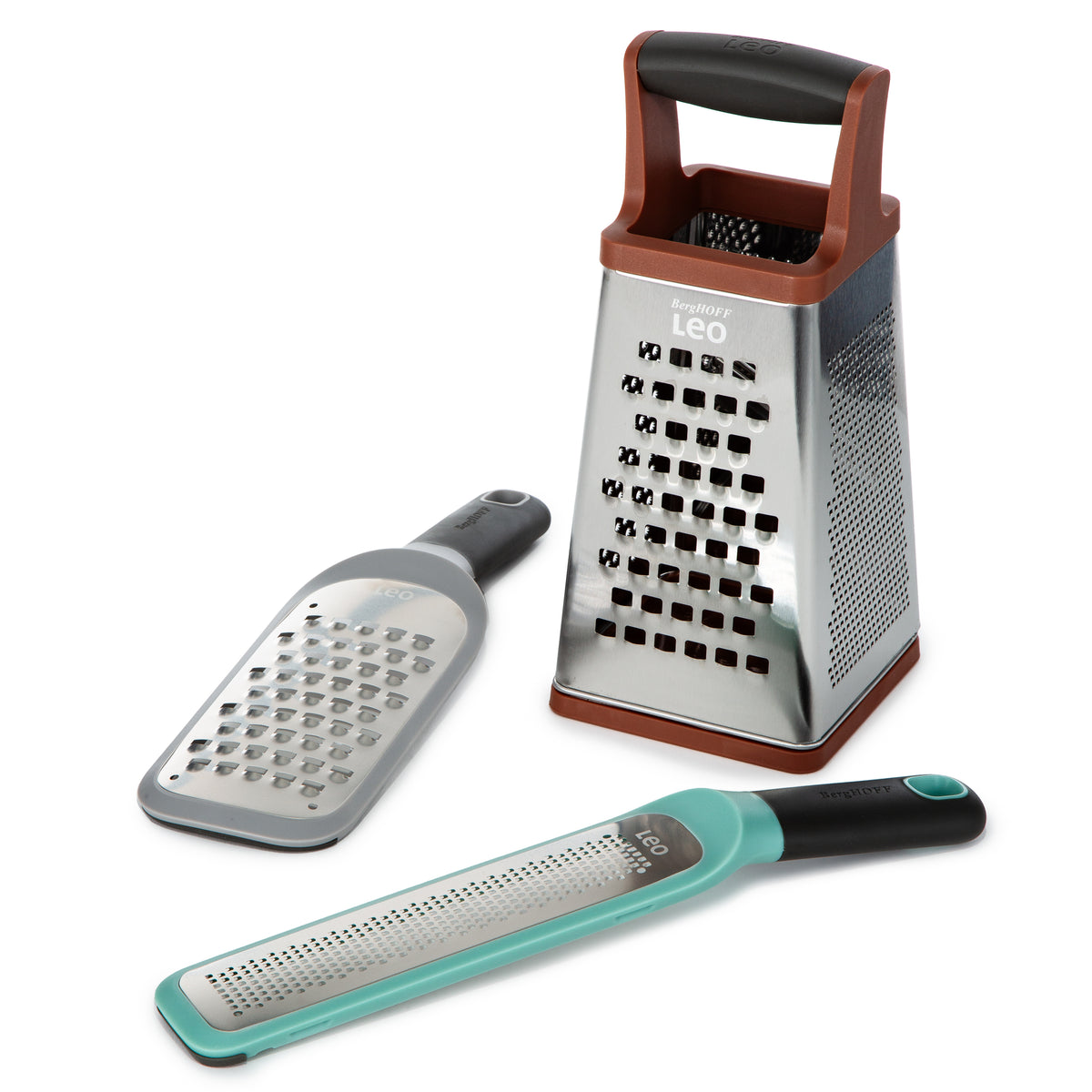 Leo 3Pc Ultra-Coarse Grater Set — BergHOFF