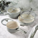 BergHOFF Balance 6Pc Nonstick Ceramic Cookware Set With Glass Lid, Moonmist - Cookware Sets
