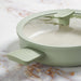 BergHOFF Balance 6Pc Nonstick Ceramic Cookware Set With Glass Lid, Sage - Cookware Sets