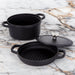 BergHOFF Leo Graphite 3Pc Enamel Cast Iron Cookware Set - Cookware Sets