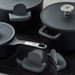 BergHOFF Leo Phantom 6pc Nonstick Ceramic Cookware Set - Cookware Sets