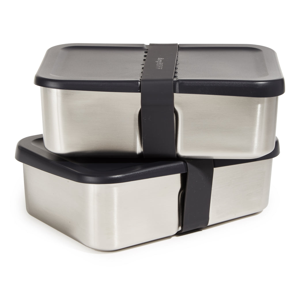 Essentials 6Pc 18/10 Stainless Steel Lunch Box Set For Two — BergHOFF