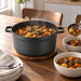 BergHOFF GEM 5pc Nonstick Cast Aluminum Stockpots with Fry Pan Set, Glass Lids - Cookware Sets