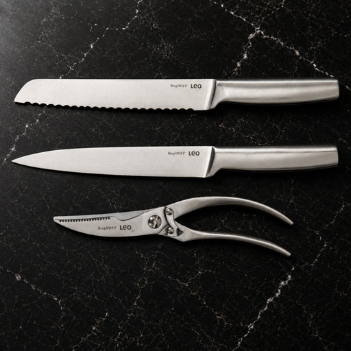 BergHOFF Leo Legacy 3Pc Stainless Steel Cutlery Set - Kitchen Knives