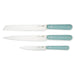 BergHOFF Leo Glints 3Pc Cutlery Set, Stainless Steel Blades, Slate - Kitchen Knives