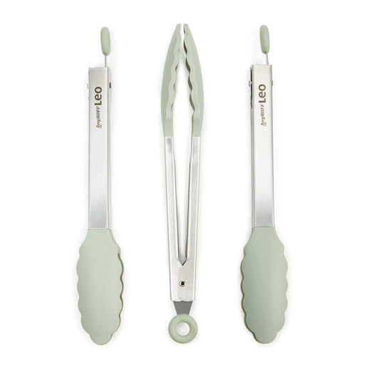 BergHOFF Leo Balance 3pc Serving Tongs Set, Sage - Kitchen Tools & Utensils