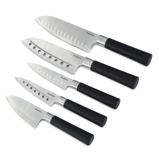 BergHOFF DiNA Codon 5pc Stainless Steel Santoku Set - Kitchen Knives