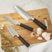 BergHOFF DiNA Codon 3pc Stainless Steel Santoku Set - Kitchen Knives