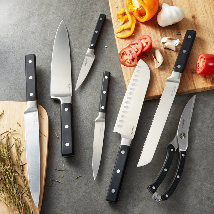 BergHOFF DiNA Gene 7pc Stainless Steel Knife Set - Kitchen Knives