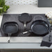 BergHOFF Leo Phantom 3pc Nonstick Ceramic Cookware Set - Cookware Sets