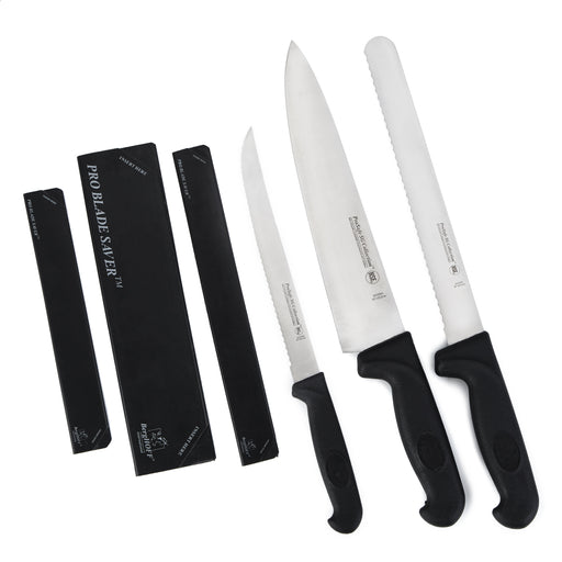Image of 3Pc Knife Set with Sleeves