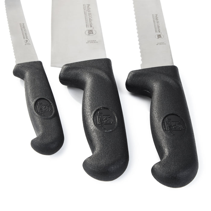 Image 3 of Soft Grip 3pc Stainless Steel Knife Set