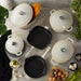 Image 3 of Neo 10pc Cast Iron Cookware Set, Meringue