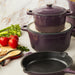 Image 4 of Neo 10pc Cast Iron Cookware Set, Purple