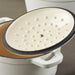 Image 5 of Neo 4pc Cast Iron Cookware Set, 5qt. & 7qt.,White