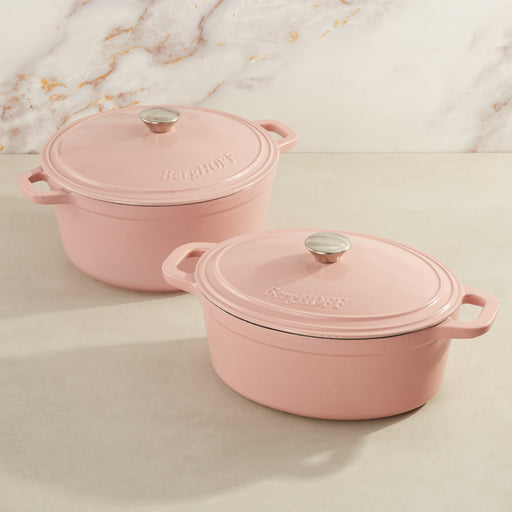 Image 1 of Neo 4pc Cast Iron Cookware Set, 5qt. & 7qt., Pink