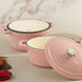 Image 6 of Neo 4pc Cast Iron Cookware Set, 5qt. & 7qt., Pink