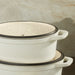 Image 3 of Neo 6pc Cast Iron Dutch Oven Cookware Set with Lids, White