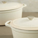 Image 5 of Neo 6pc Cast Iron Dutch Oven Cookware Set with Lids, Meringue