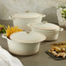 Image 7 of Neo 6pc Cast Iron Dutch Oven Cookware Set with Lids, Meringue