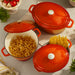Image 2 of Neo 6pc Cast Iron Dutch Oven Cookware Set with Lids, Orange