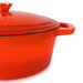 Image 7 of Neo 6pc Cast Iron Dutch Oven Cookware Set with Lids, Orange