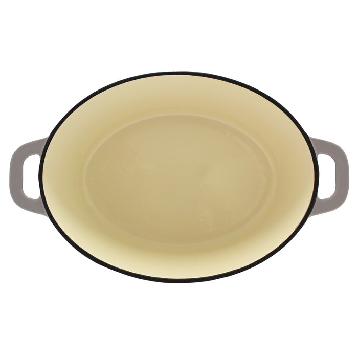 Image 9 of Neo 6pc Cast Iron Dutch Oven Cookware Set with Lids, Oyster