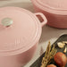 Image 5 of Neo 6pc Cast Iron Dutch Oven Cookware Set with Lids, Pink