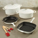 Image 1 of Neo 9pc Cast Iron Cookware Set, White