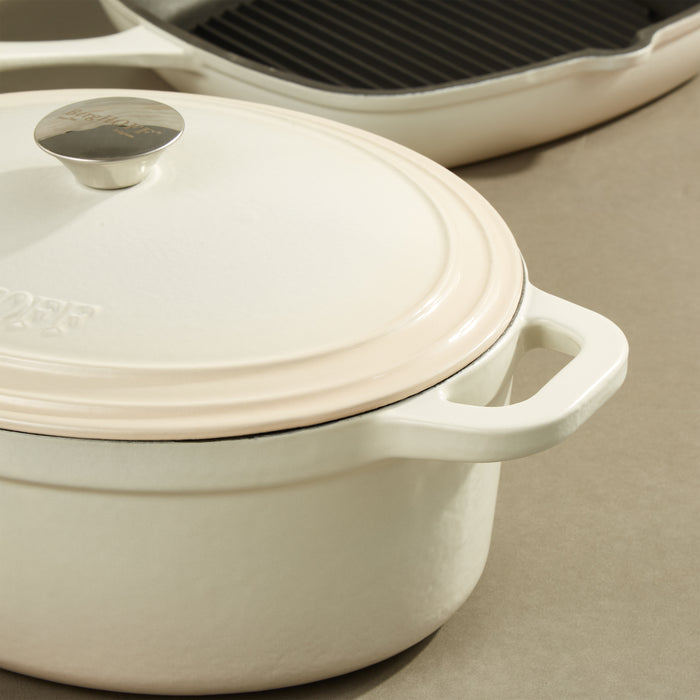 Image 6 of Neo 9pc Cast Iron Cookware Set, Meringue