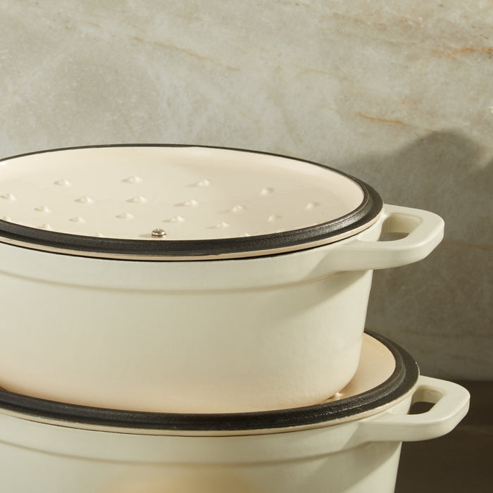 Image 7 of Neo 9pc Cast Iron Cookware Set, Meringue