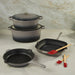 Image 1 of Neo 9pc Cast Iron Cookware Set, Oyster
