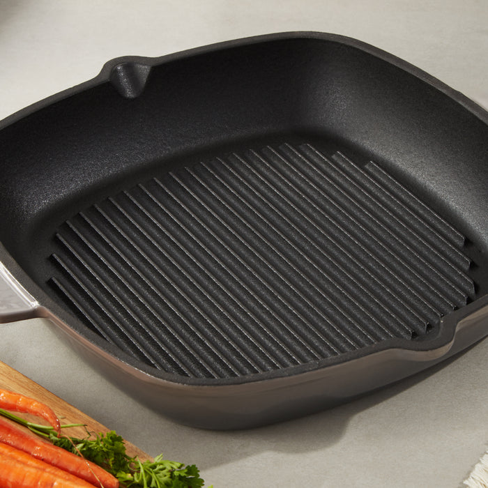 Image 4 of Neo 9pc Cast Iron Cookware Set, Oyster