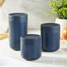 Image 1 of Nommie Stainless Steel 3pc Food Container, Navy