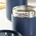 Image 2 of Nommie Stainless Steel 3pc Food Container, Navy