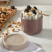 Image 3 of Nommie Stainless Steel 3pc Food Container, Rose