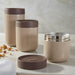 Image 1 of Nommie Stainless Steel 3pc Food Container, Sand