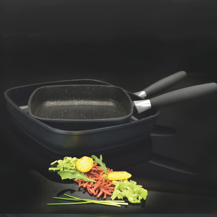 BergHOFF Scala 11" Nonstick Cast Aluminum Grill Pan - Griddles & Grill Pans