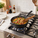 BergHOFF GEM Nonstick Cast Aluminum 10" Saute Pan 3.4qt. with Glass Lid, Black - Sauté Pans